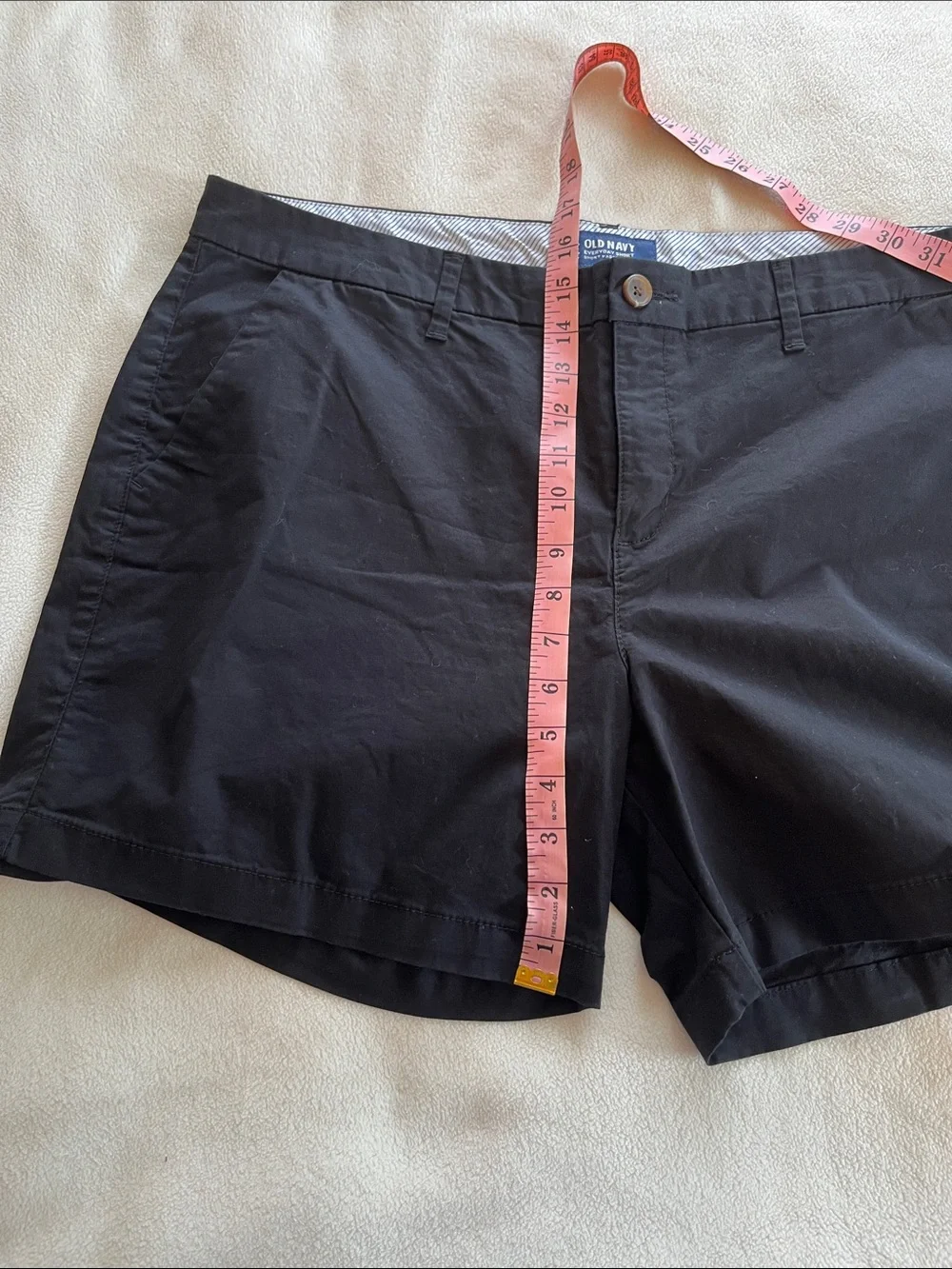 Old Navy Black Women's Casual Chino Shorts